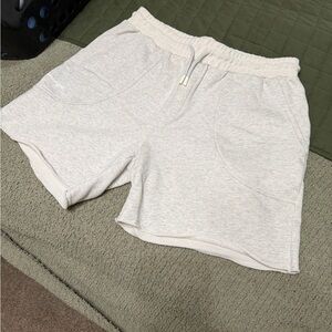 BeardedGoat Men’s Cream Sweatshorts